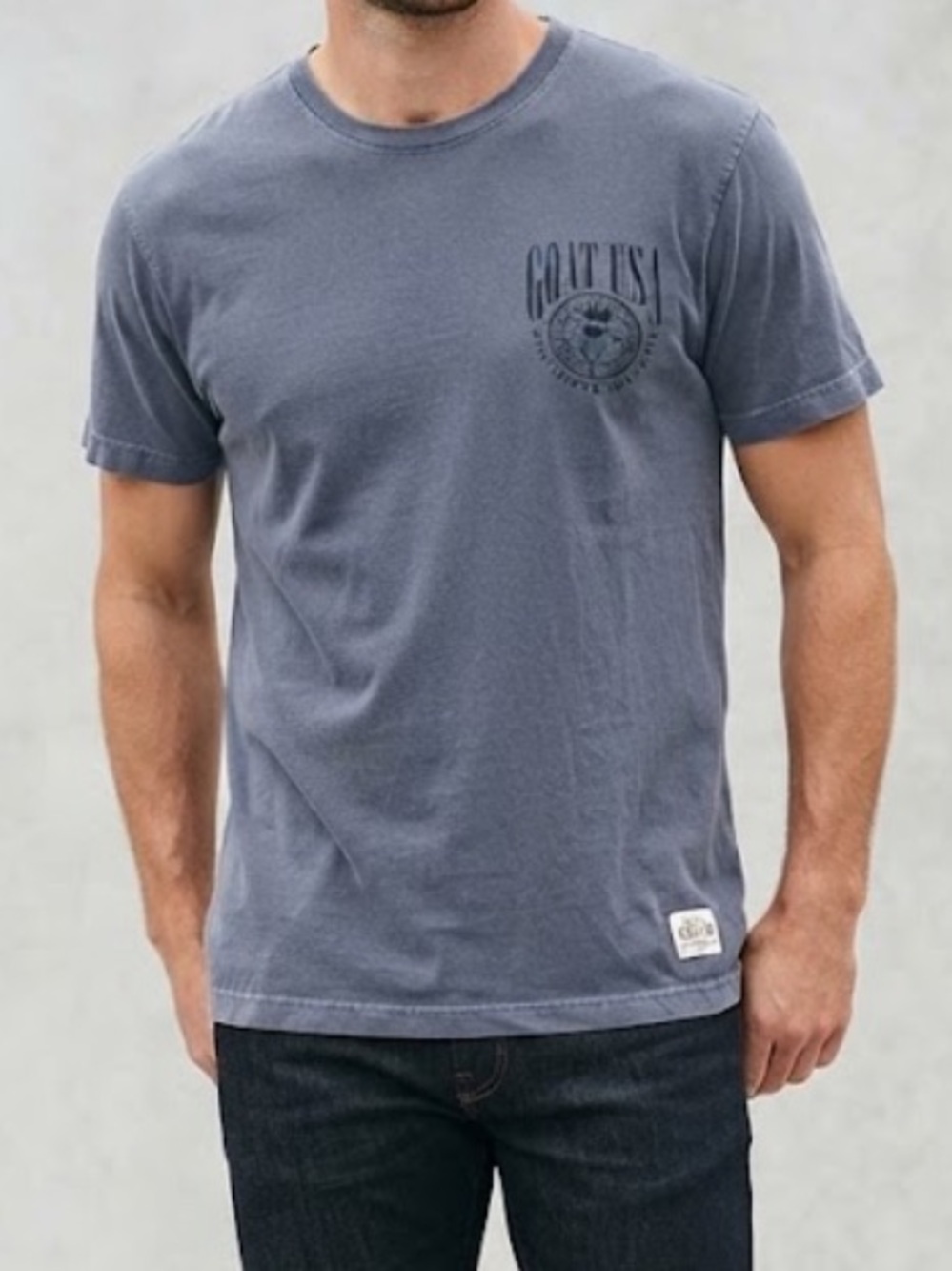 GOAT USA Men’s Logo T-Shirt XS